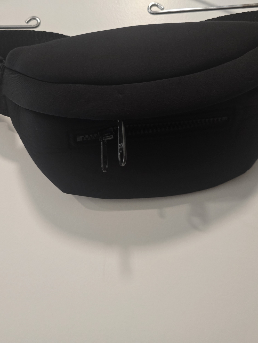 Dagne Dover Black Onyx Ace Fanny Pack Adjustable Strap Belt Bag